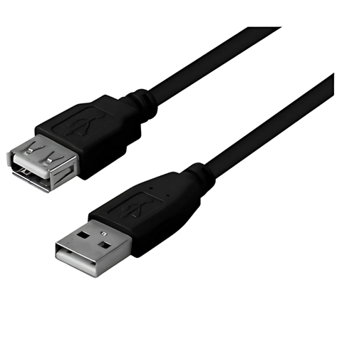 CABLE EXTENSION USB-A MACHO/HEMBRA 1.8M 