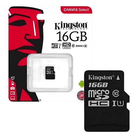 MICRO SD KING CANVAS 16GB